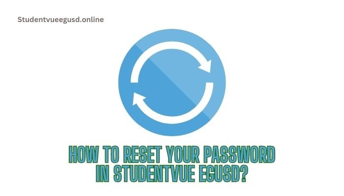 How to reset your password in StudentVUE EGUSD